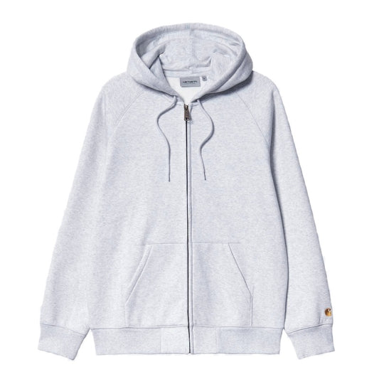 Carhartt WIP　ジップアップパーカー　"HOODED CHASE JACKET"　(Ash Heather / Gold)
