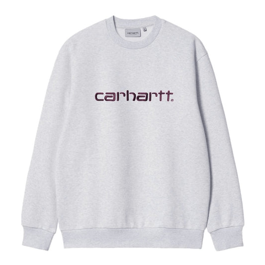 Carhartt WIP　クルースウェット　"CARHARTT SWEATSHIRT"　(Ash Heather / Rondo)