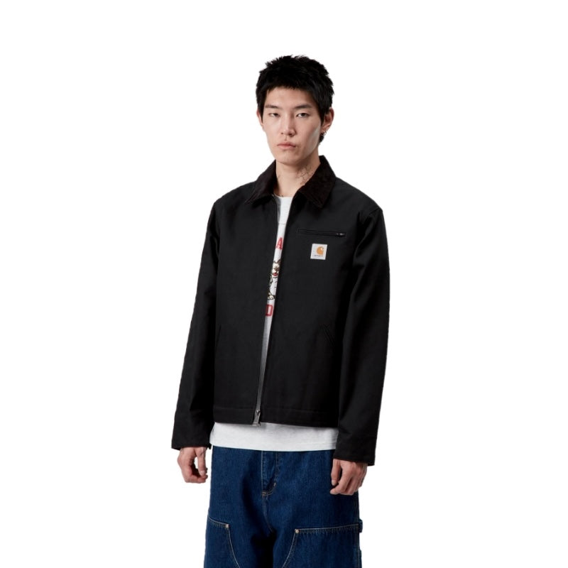 Carhartt WIP デトロイトジャケット ジャケット DETROIT JACKET ブラック 着用画像 正面