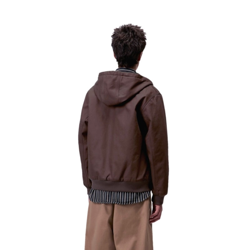 Carhartt WIP アクティブジャケット ジャケット ACTIVE JACKET タバコ 着用画像 背面