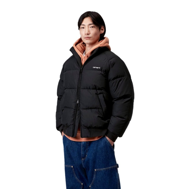 Carharttジャケット Carhartt WIP - NEBRASKA JACKET - BLACK / WHITE – JAKS GARAGE