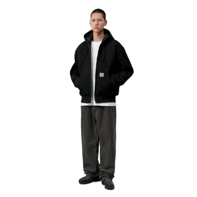 Carhartt WIP アクティブジャケット OG ACTIVE JACKET ブラック 着用画像 全身