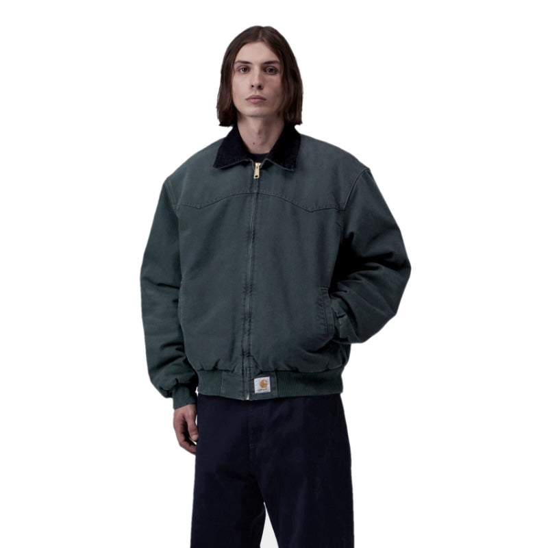 Carhartt WIP アクティブジャケット OG SANTA FE JACKET (Raven) 着用画像 正面 2