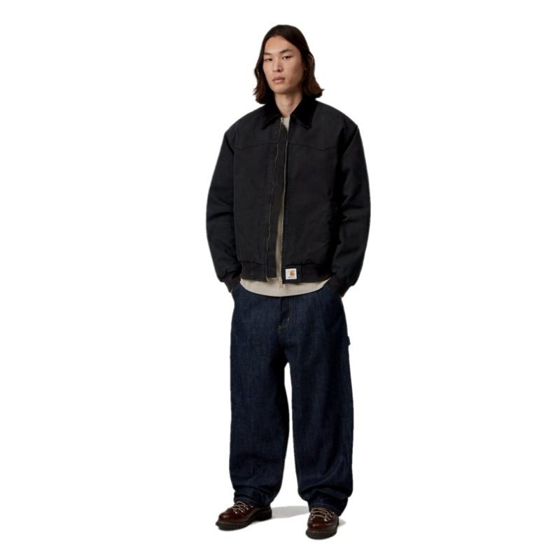 Carhartt WIP アクティブジャケット OG SANTA FE JACKET (Black) 商品画像 全身