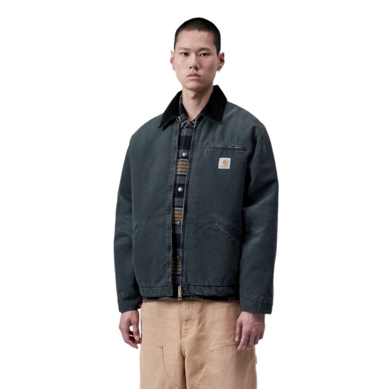 Carhartt WIP OGデトロイトジャケット OG DETROIT JACKET (Raven) 着用画像 正面