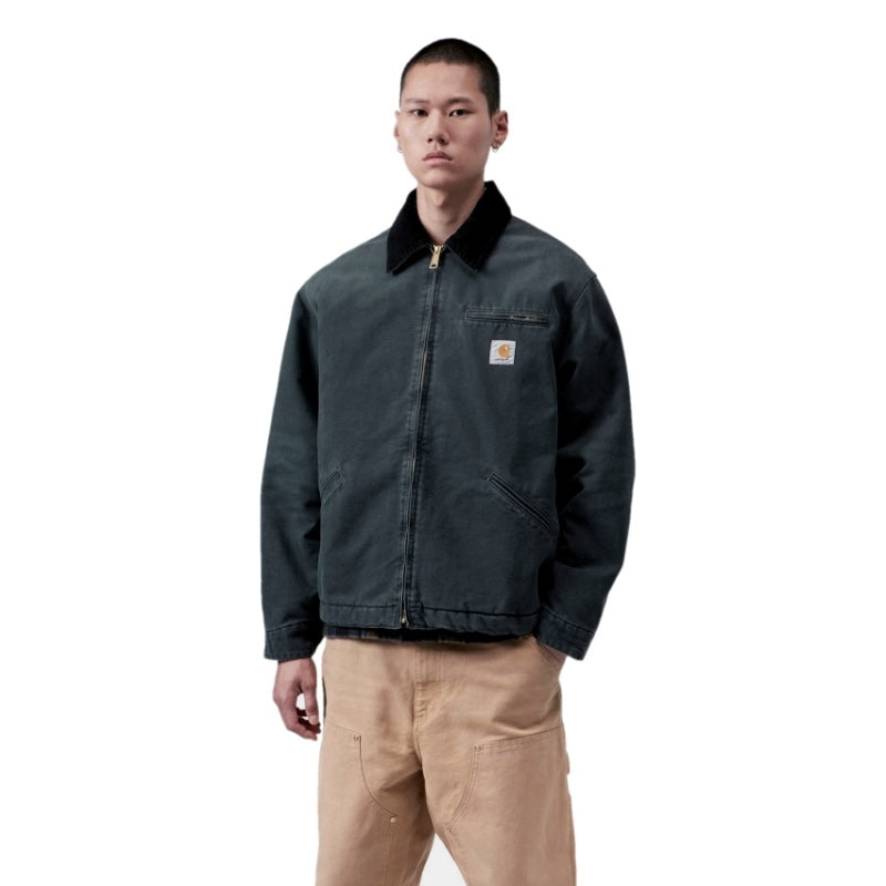 Carhartt WIP OGデトロイトジャケット OG DETROIT JACKET (Raven) 着用画像 正面 2
