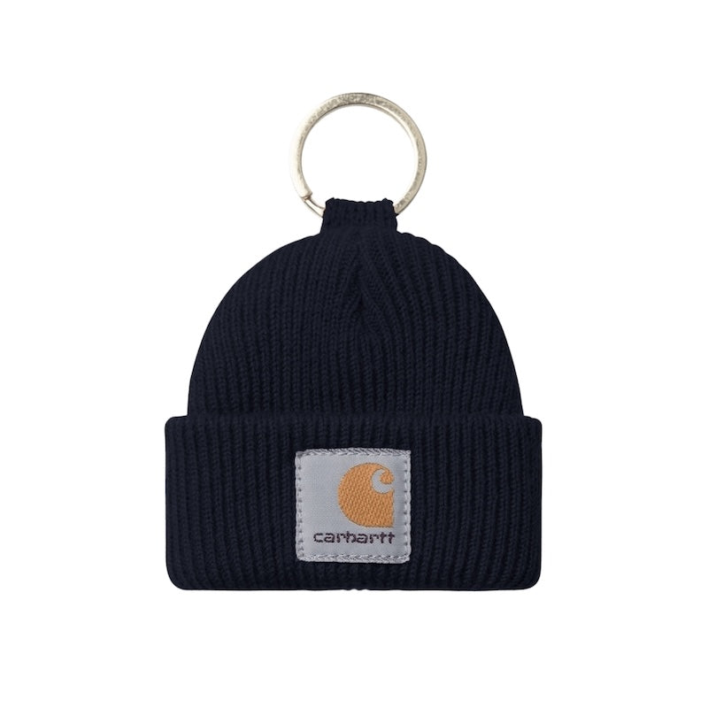 Carhartt WIP キーホルダー MINI WATCH HAT KEYCHAIN ブラック 商品画像 正面
