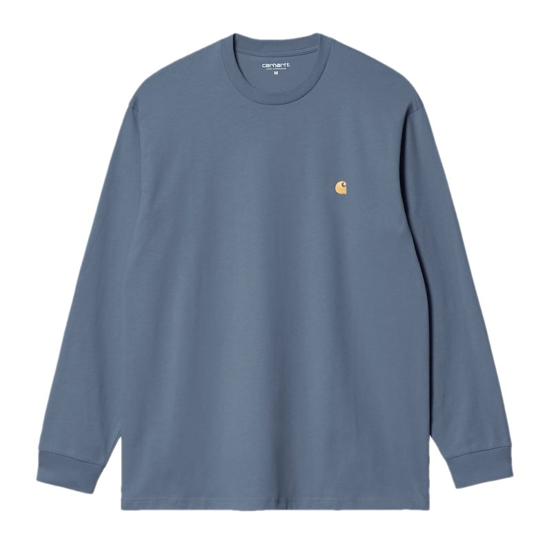 Carhartt WIP L/STシャツ L/S CHASE T-SHIRT ブルー 商品画像 正面