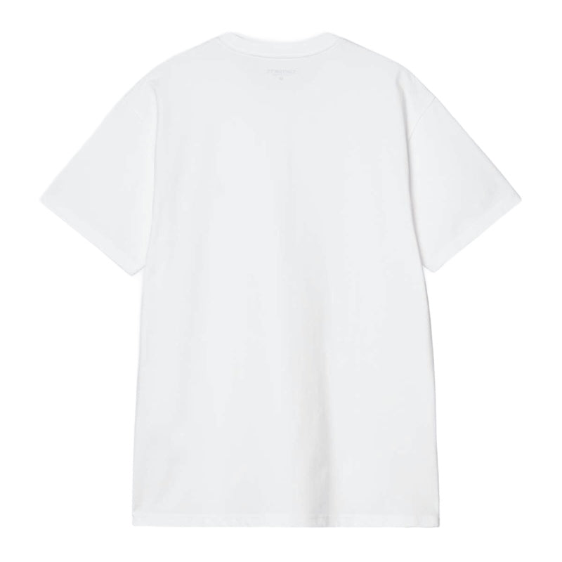 Carhartt WIP Tシャツ S/S CHASE T-SHIRT ホワイト 商品画像 背面