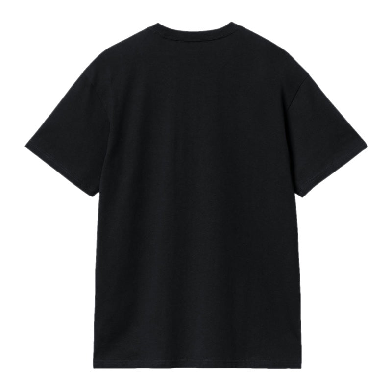 Carhartt WIP Tシャツ S/S CHASE T-SHIRT ブラック 商品画像 背面