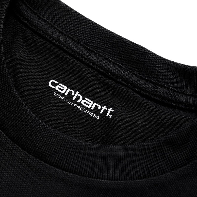 Carhartt WIP Tシャツ S/S CHASE T-SHIRT ブラック 商品画像 クローズアップ