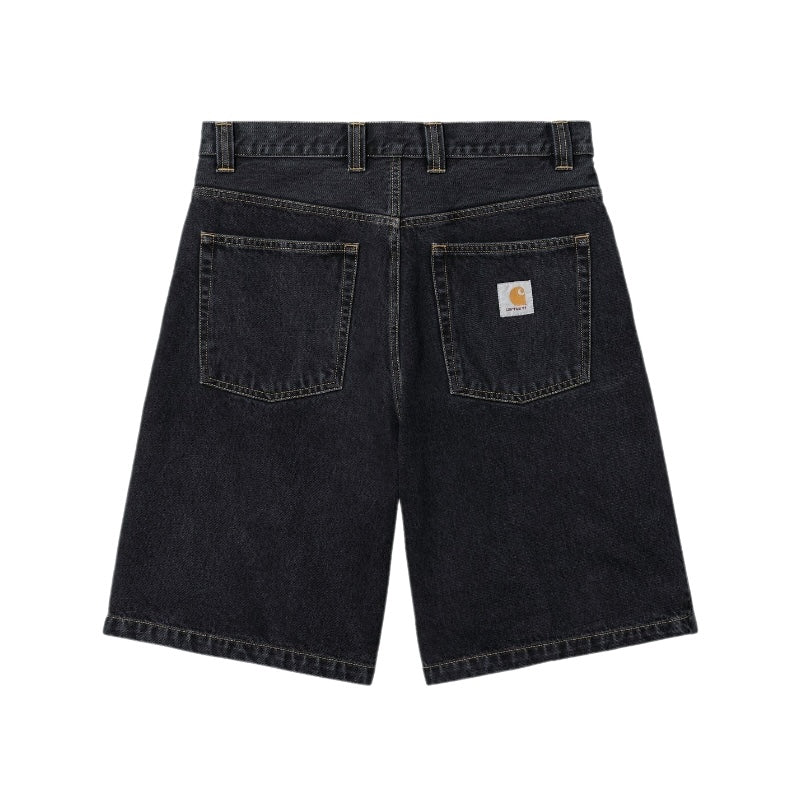 Carhartt WIP ショーツ BRANDON SHORT ブラック ストーンウォッシュ 商品画像 背面