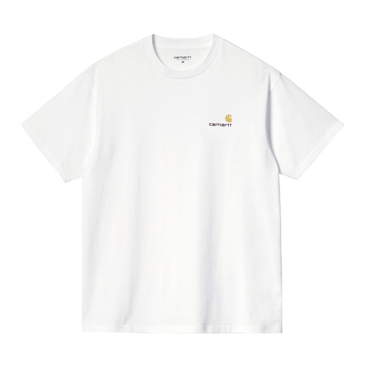 Carhartt WIP Tシャツ S/S AMERICAN SCRIPT T-SHIRT ホワイト 商品画像 正面