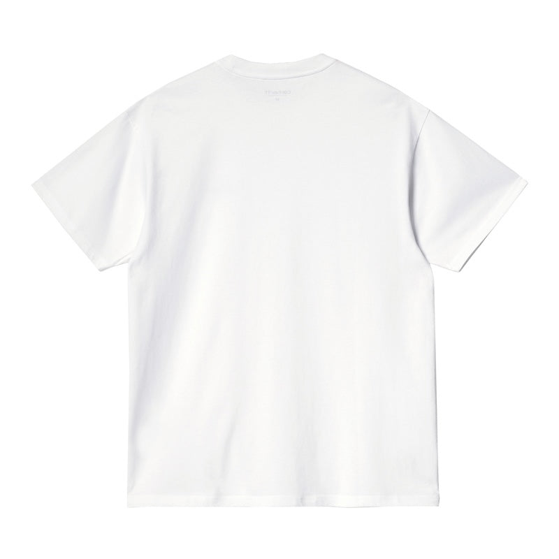 Carhartt WIP Tシャツ S/S AMERICAN SCRIPT T-SHIRT ホワイト 商品画像 背面