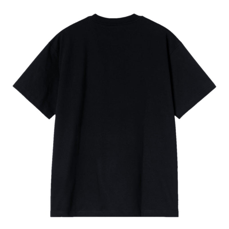 Carhartt WIP Tシャツ S/S TIPSY TYPE T-SHIRT ブラック 商品画像 背面