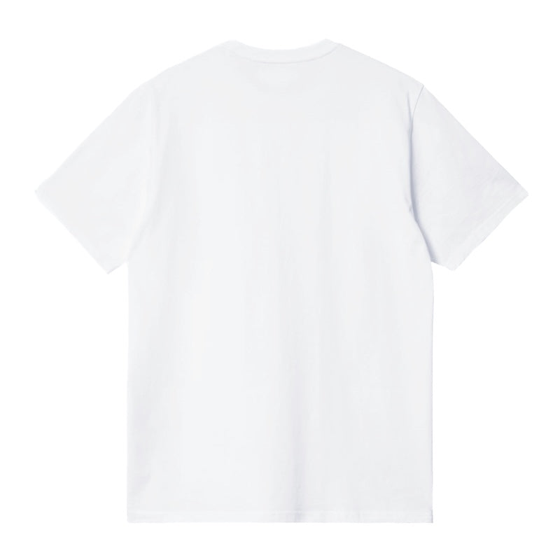 Carhartt WIP Tシャツ S/S POCKET HEART T-SHIRT ホワイト 商品画像 背面