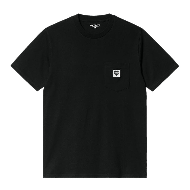 Carhartt WIP Tシャツ S/S POCKET HEART T-SHIRT ブラック 商品画像 正面