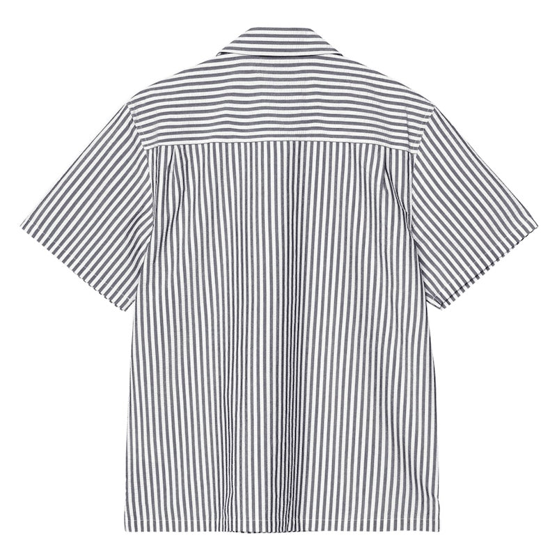 Carhartt WIP S/Sシャツ S/S LEAVEL SHIRT ブラック 商品画像 背面