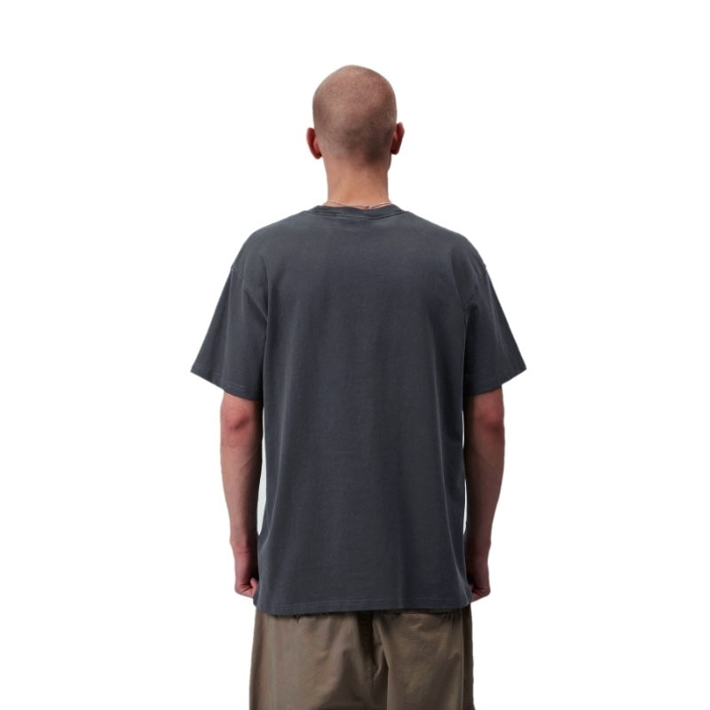 Carhartt WIP Tシャツ S/S COAT OF ARMS T-SHIRT ブラック 着用画像 背面
