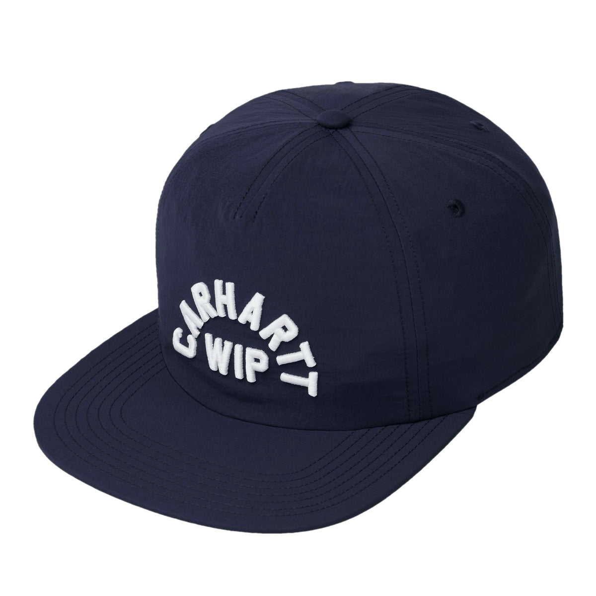 Carhartt WIP キャップ ARCH SCRIPT CAP ネイビー 商品画像 正面