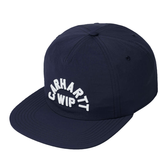 Carhartt WIP キャップ ARCH SCRIPT CAP ネイビー 商品画像 正面