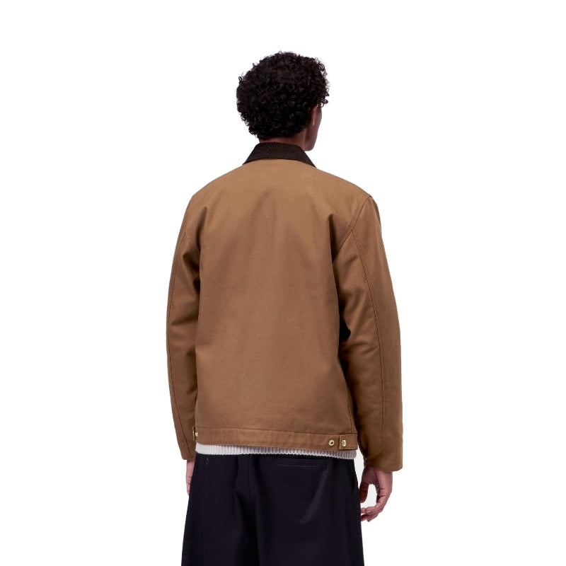 Carhartt WIP デトロイトジャケット ジャケット DETROIT JACKET (Hamilton Brown / Tobacco, Rigid) 着用画像 背面