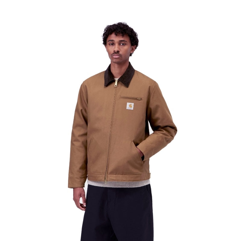 Carhartt WIP デトロイトジャケット ジャケット DETROIT JACKET (Hamilton Brown / Tobacco, Rigid) 着用画像 正面 2