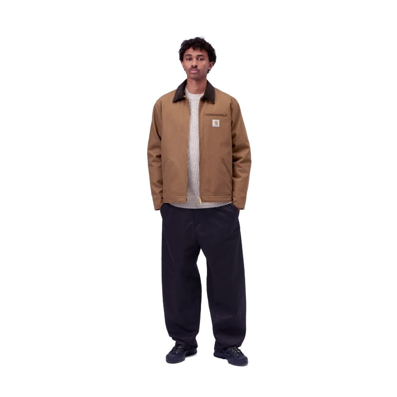 Carhartt WIP デトロイトジャケット ジャケット DETROIT JACKET (Hamilton Brown / Tobacco, Rigid) 着用画像 全身