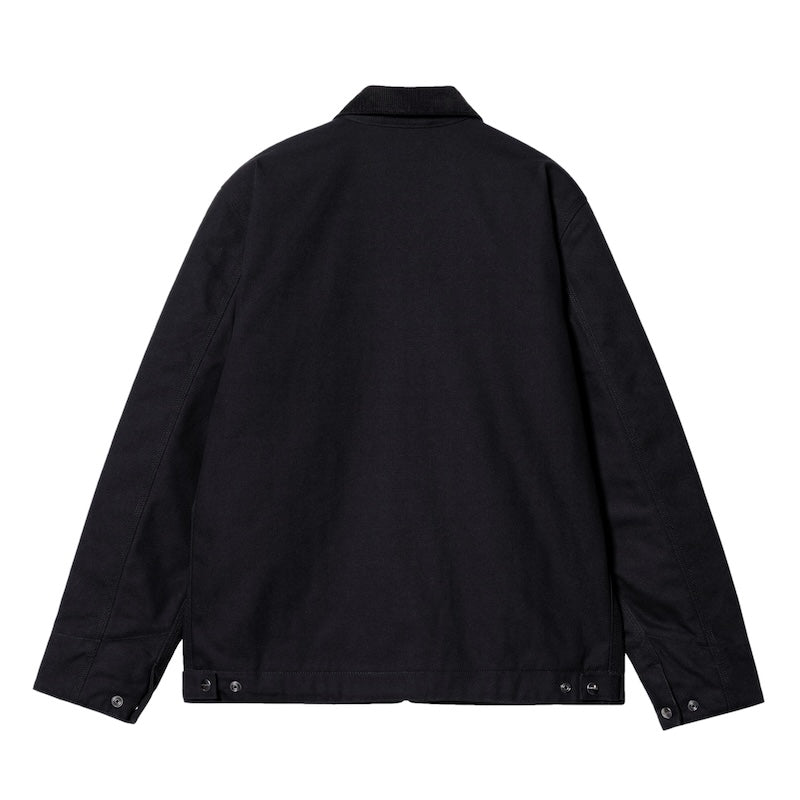 Carhartt WIP デトロイトジャケット DETROIT JACKET (Black / Black, Rigid) 商品画像 背面