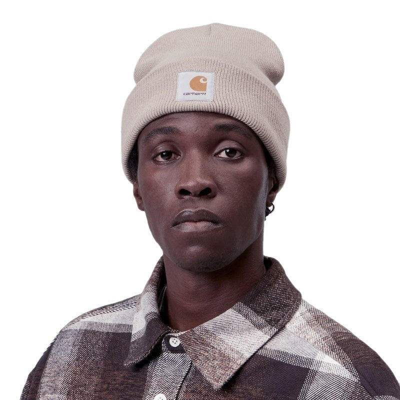 Carhartt WIP ビーニー SHORT WATCH HAT (Fleur De Sel) 着用画像
