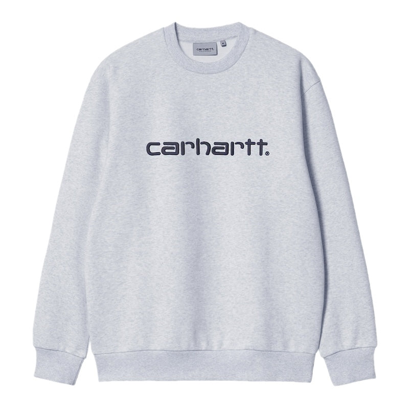 Carhartt WIP クルースウェット CARHARTT SWEATSHIRT (Ash) 商品画像 正面