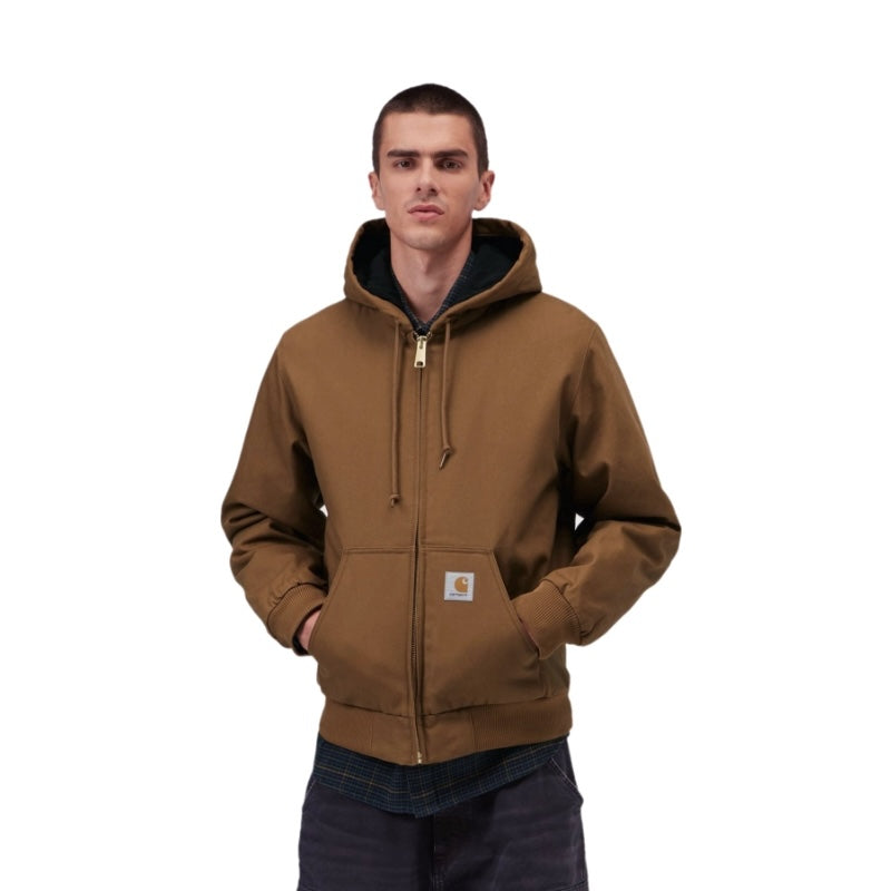 s*m様 00s Carhartt アクティブ ジャケット ブラウン リップスト Carhartt WIP アクティブジャケット ACTIVE JACKET ハミルトンブラウン