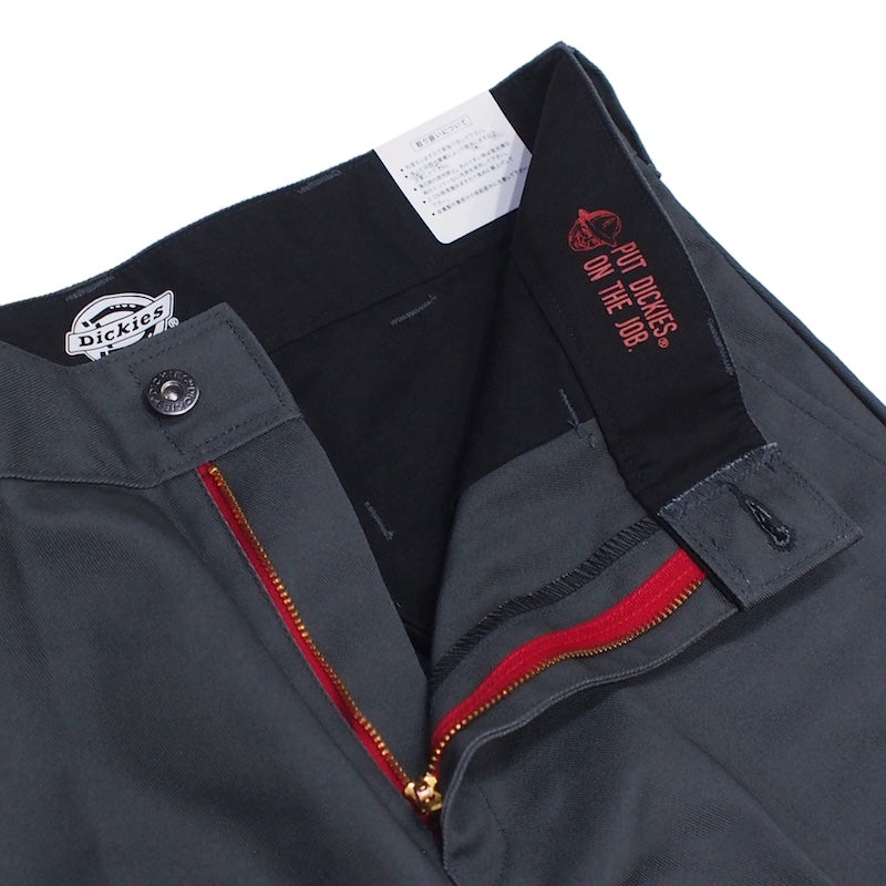 DICKIES SKATEBOARDING ワークパンツ REGULER FIT PANT チャコール 商品画像 内側