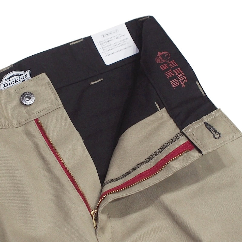 DICKIES SKATEBOARDING ワークパンツ REGULER FIT PANT カーキ 商品画像 内側