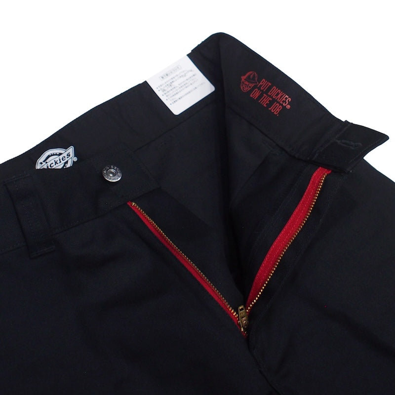 DICKIES SKATEBOARDING ワークパンツ REGULER FIT PANT ブラック 商品画像 内側