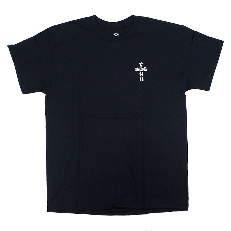 DOGTOWN　Tシャツ　"DT DRESSEN 1 TEE"　(Black / White)