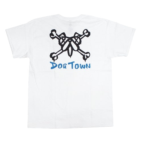 DOGTOWN　Tシャツ　"DOGS TEE"　(White / Black B)