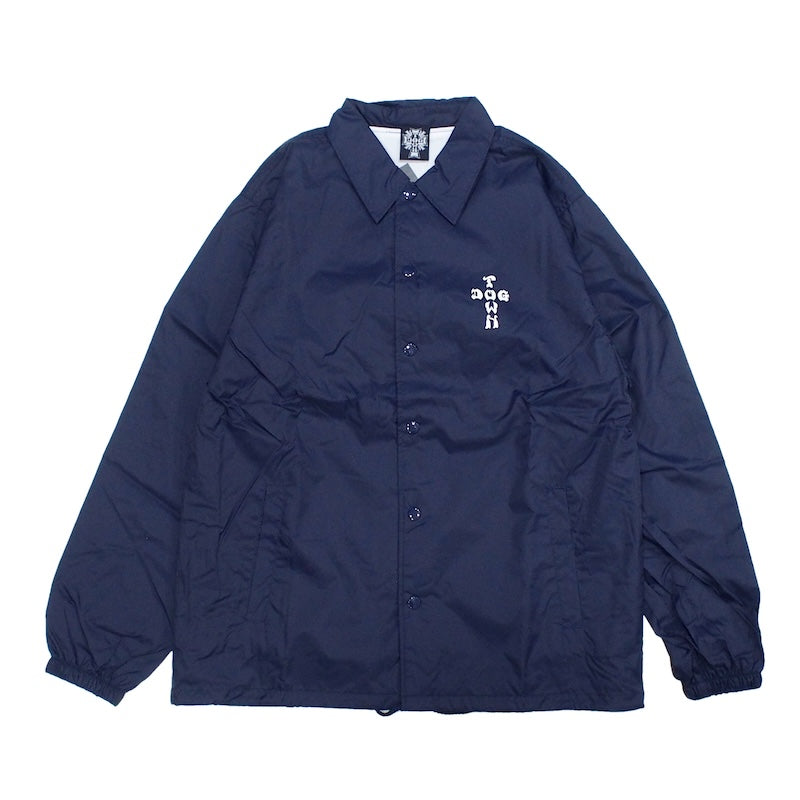 DOGTOWN　コーチジャケット　"CROSS LOGO COACH JACKET"　(Navy / White)