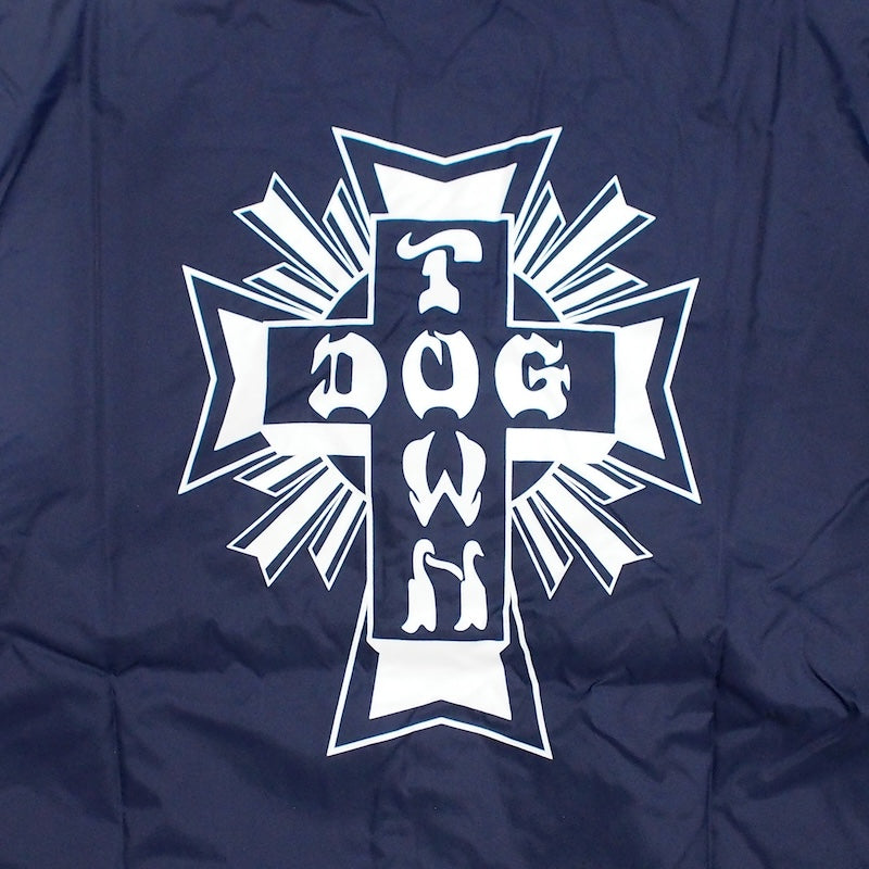 DOGTOWN　コーチジャケット　"CROSS LOGO COACH JACKET"　(Navy / White)