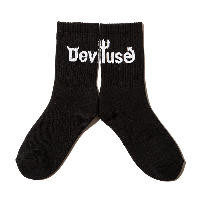 Deviluse　ソックス　"LOGO SOCKS"　(Black)