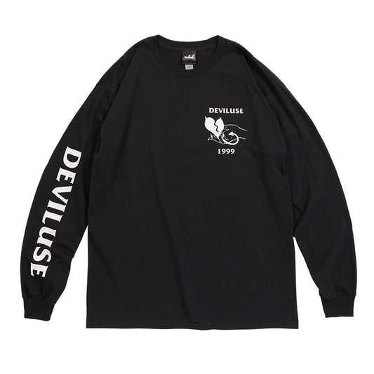 Deviluse　L/STシャツ　"CREATE IT L/S TEE"　(Black)