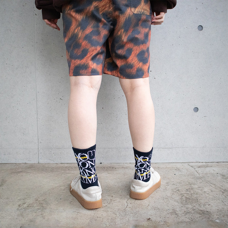 Deviluse　ソックス　"YOU DON'T KNOW ME SOCKS"　(Navy)