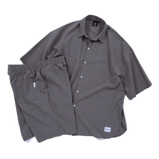 Deviluse　セットアップ　"BREEZY WIDE SET UP"　(Charcoal)