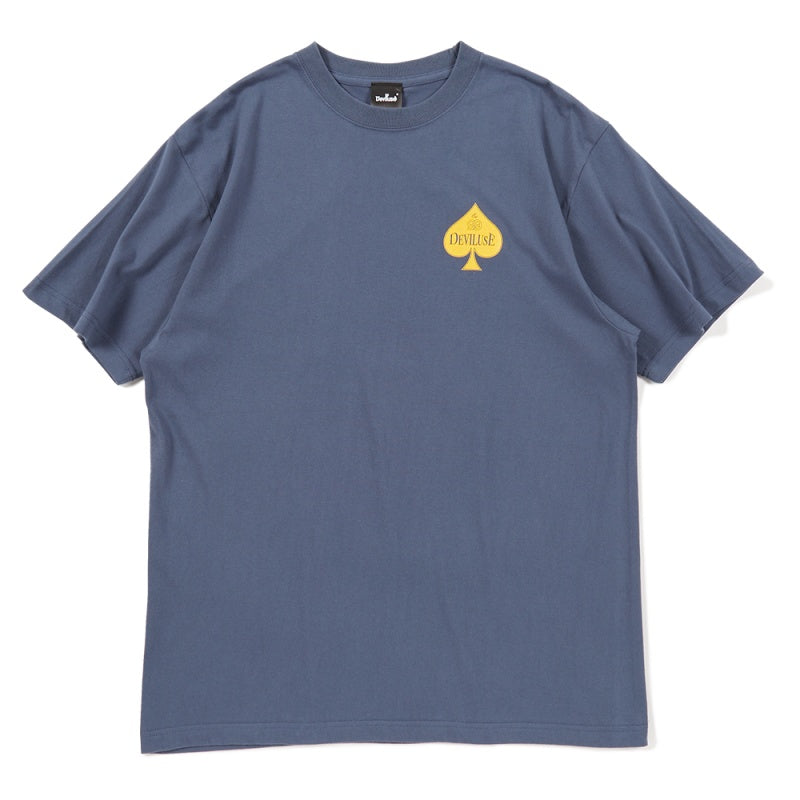 Deviluse　Tシャツ　"SPADE TEE"　(Navy)