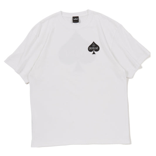 Deviluse　Tシャツ　"SPADE TEE"　(White)