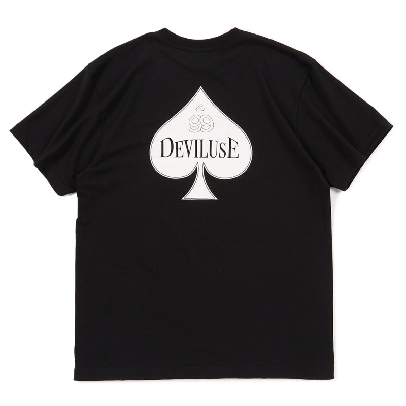 Deviluse　Tシャツ　"SPADE TEE"　(Black)