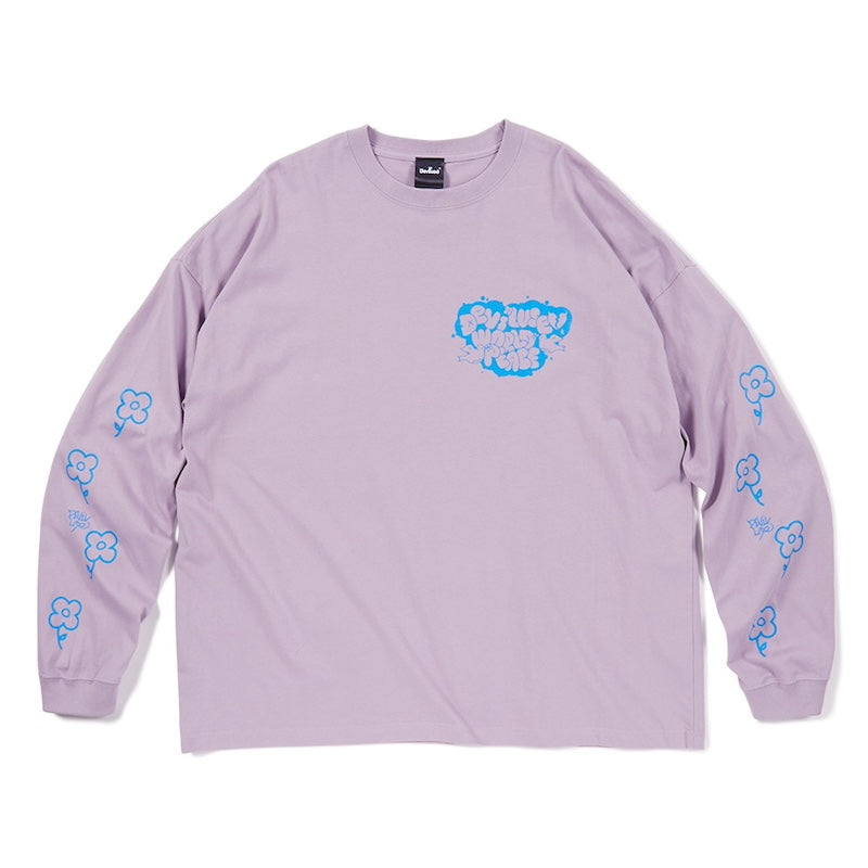 Deviluse　L/STシャツ　"WORLD PEACE L/S TEE"　(Purple)