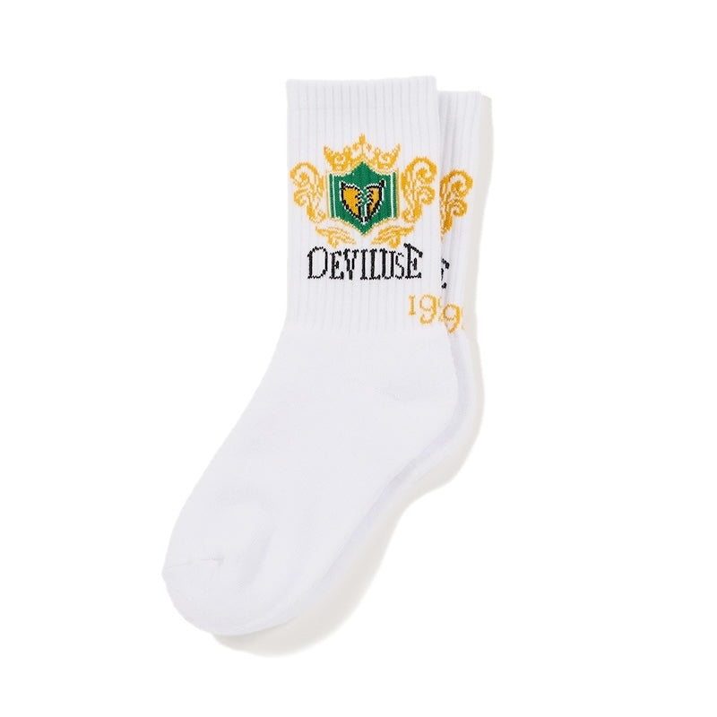 Deviluse　ソックス　"EMBLEM SOCKS"　(White)