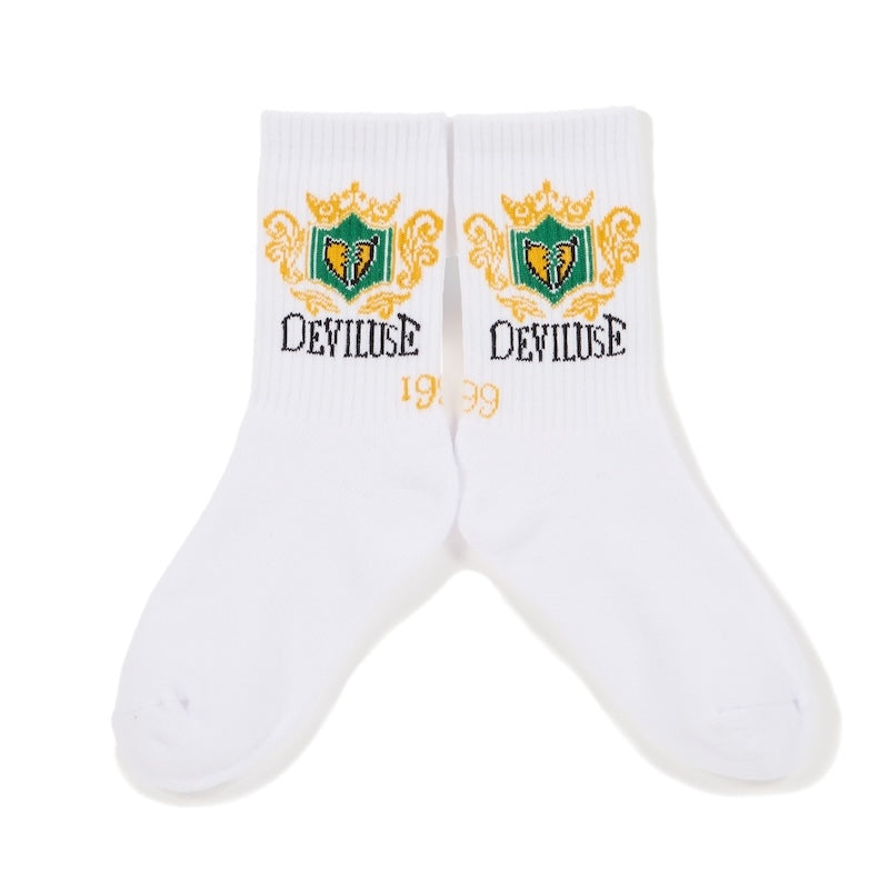 Deviluse　ソックス　"EMBLEM SOCKS"　(White)