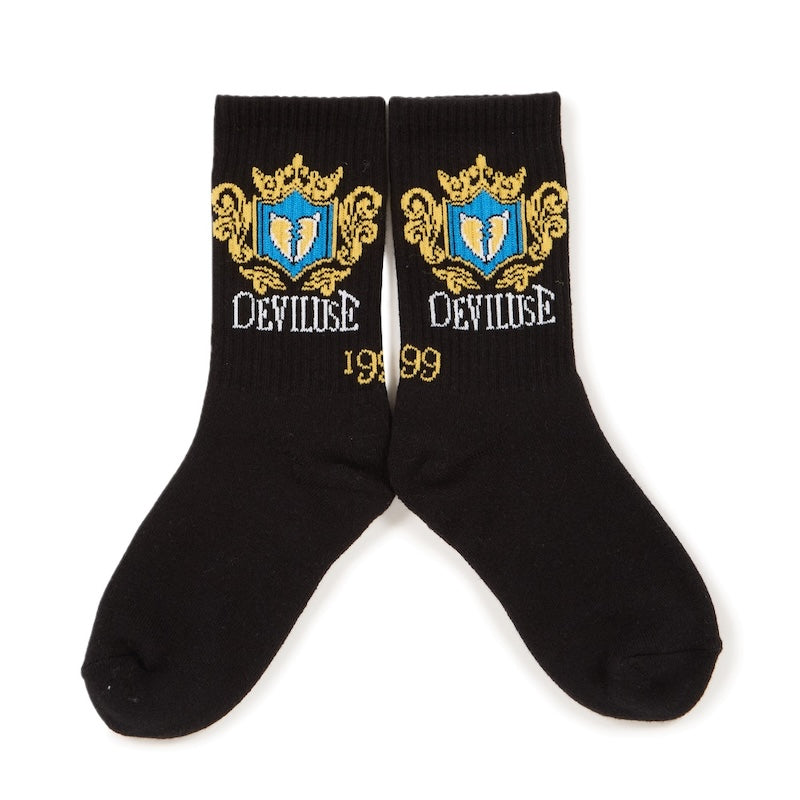 Deviluse　ソックス　"EMBLEM SOCKS"　(Black)